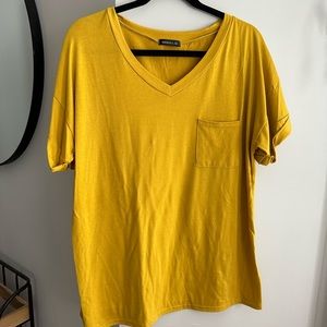 Mustard Yellow Basic T